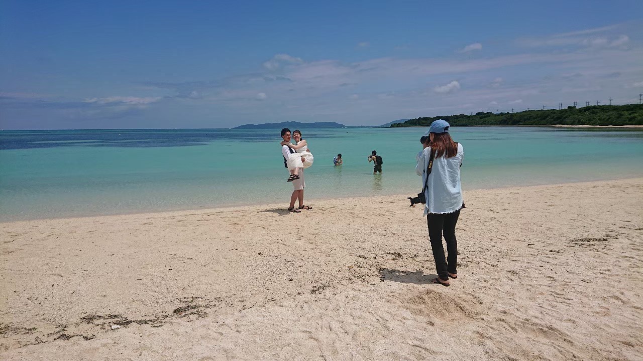 長袖長ズボンで撮影