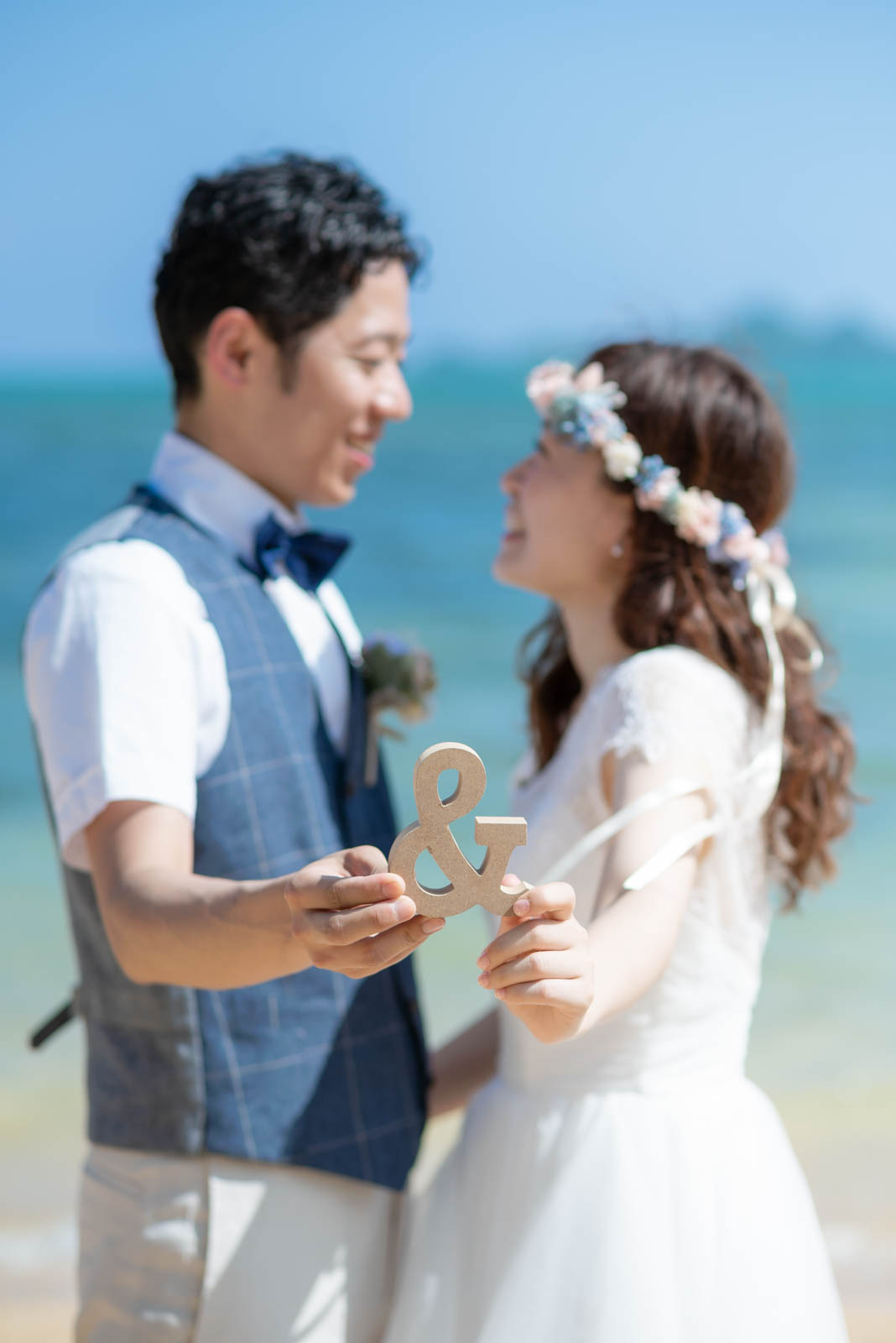 50 持込みドレス セルフメイクで撮影 T Y様の結婚写真 Bless Ishigaki